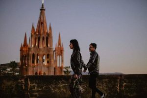 Pareja en San Miguel de Allende
