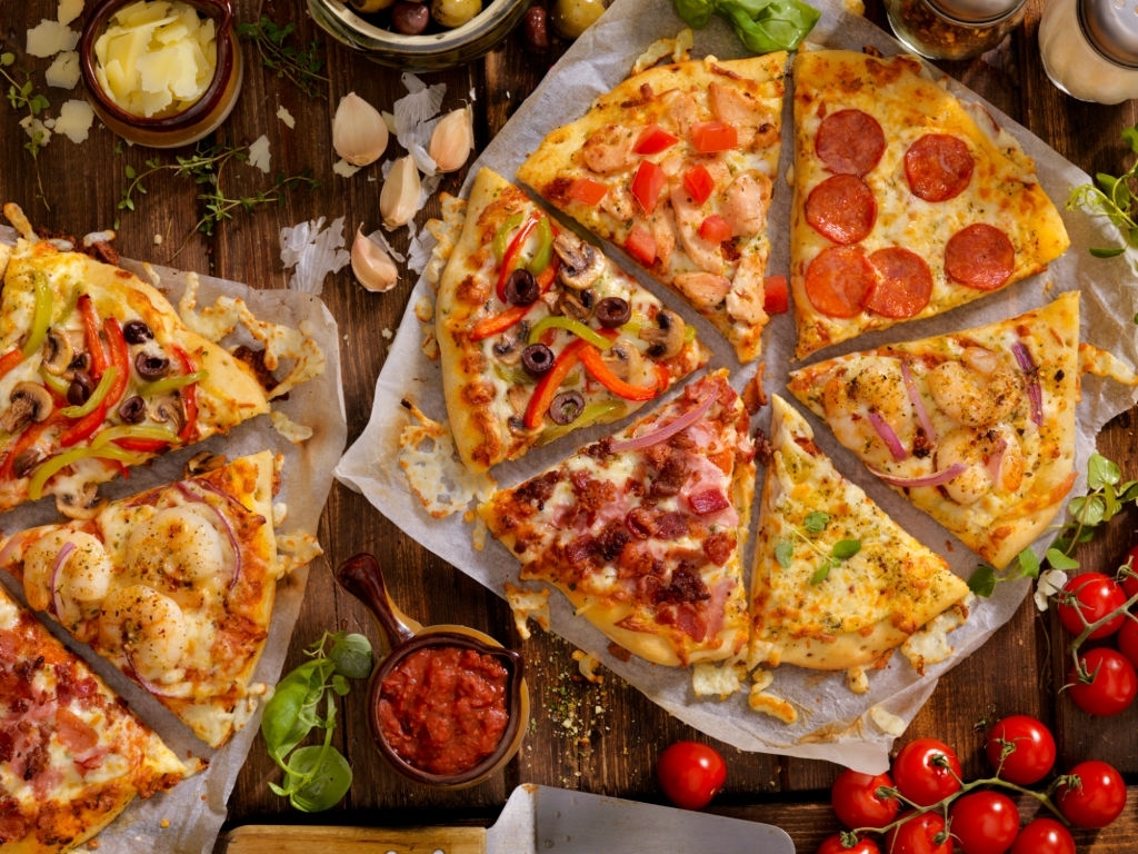 variedad en el menú de tu pizzería