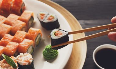 4 maneras correctas al pedir sushi