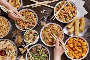 fibra en la comida china