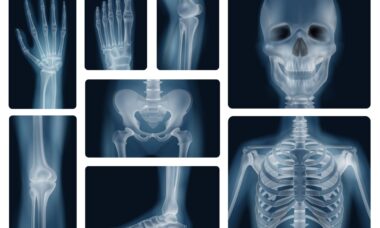 Radiografías de distintas partes del cuerpo