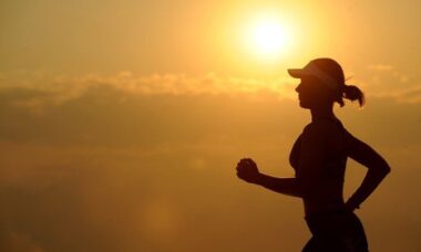 mujer corriendo